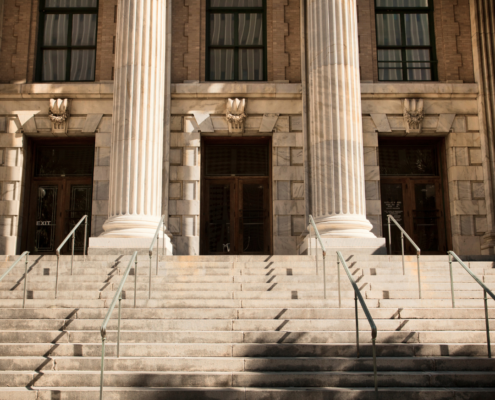 Exterior of a government building in South Africa representing the National Treasury’s withdrawal of the foreign pensions tax exemption proposal